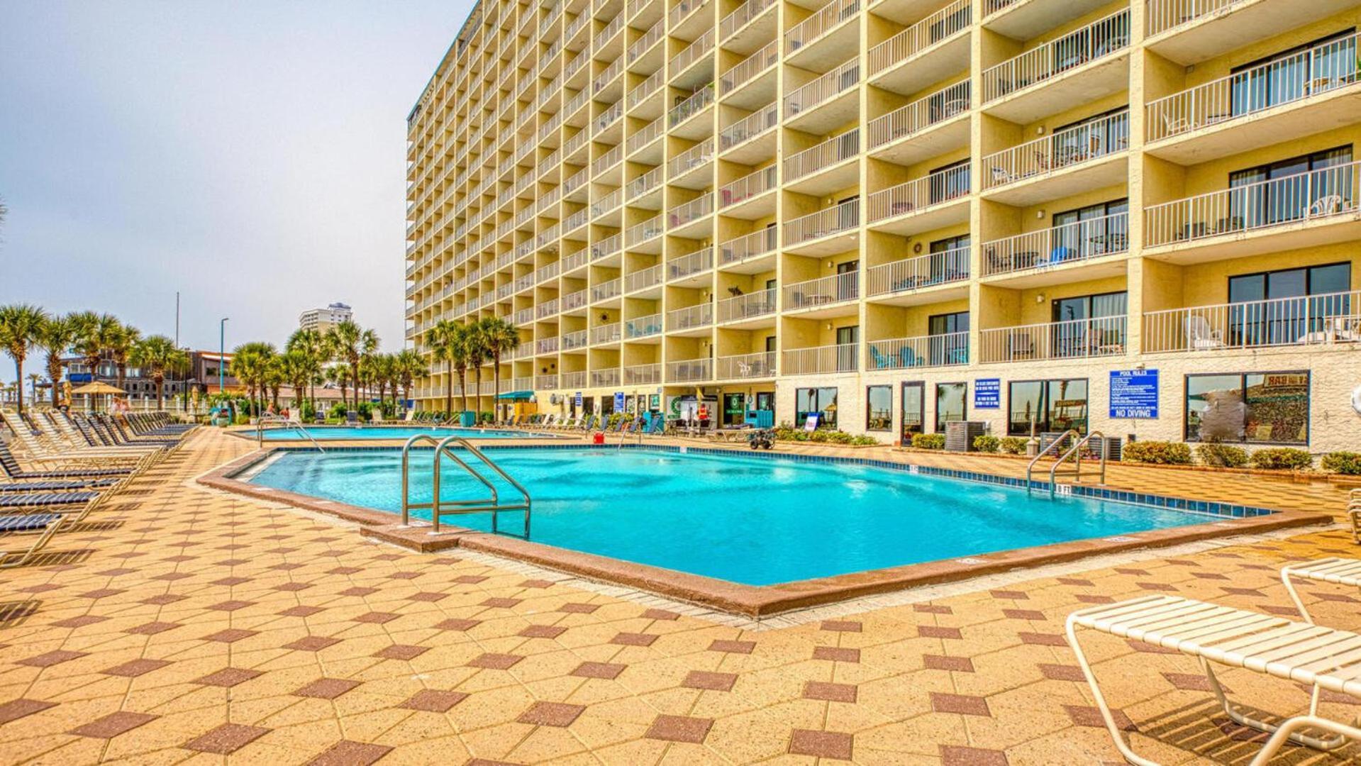Oceanfront Condo #1125 At Summit Panama City Beach Exterior foto